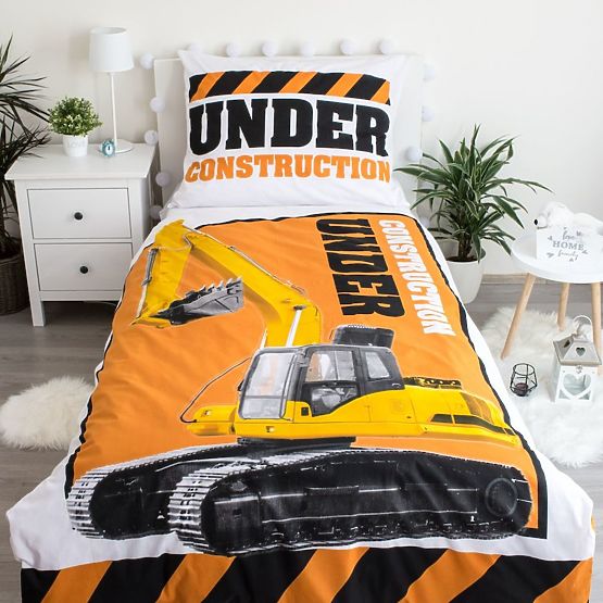 Posteljina sa svjetlećim efektom Bagr 140 x 200 cm + 70 x 90 cm