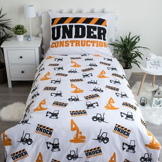 Posteljina sa svjetlećim efektom Bagr 140 x 200 cm + 70 x 90 cm