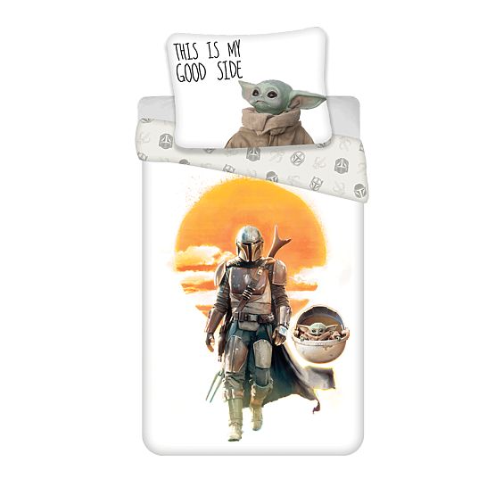 Posteljina Star Wars - Mandalorian 140 x 200 cm + 70 x 90 cm