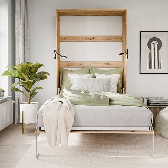 Preklopni krevet KOBI VERTO 90x200 Hrast Artisan 1 kom