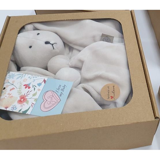 Pribadača za zeca - bijela