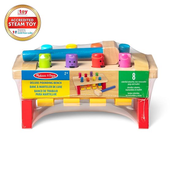 Prolazna igračka s poskakujućim figuricama - igračka za udaranje Melissa and Doug
