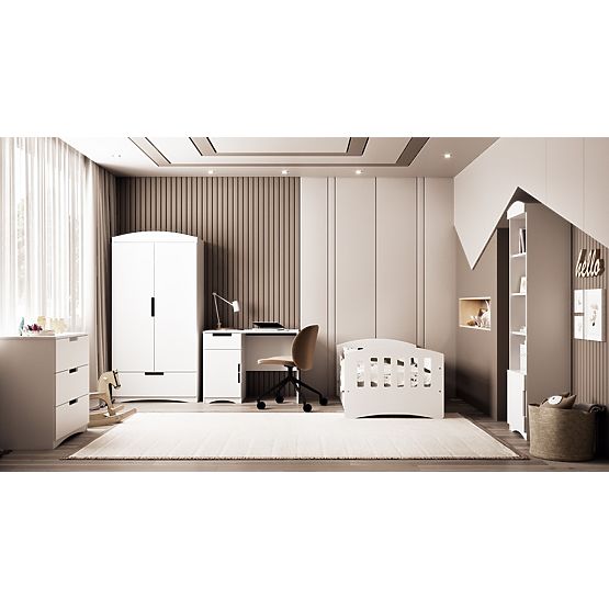 Psací stůl Classic - bílý