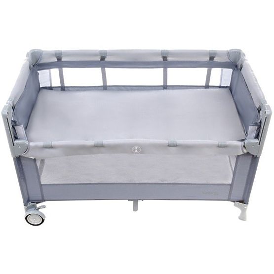 Putni krevetić Blizu mamice - siv