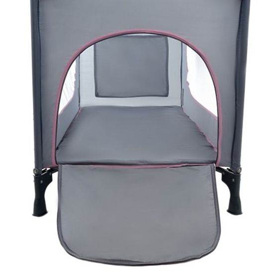 Putni krevetić Comfort Plus - sivo-ružičasti