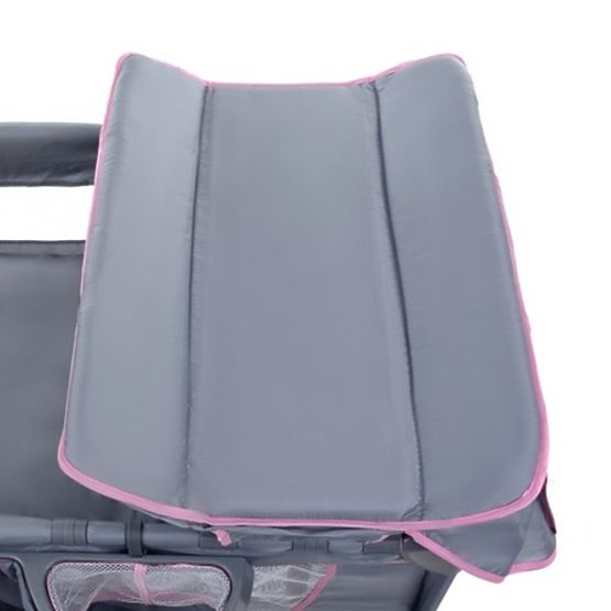 Putni krevetić Comfort Plus - sivo-ružičasti