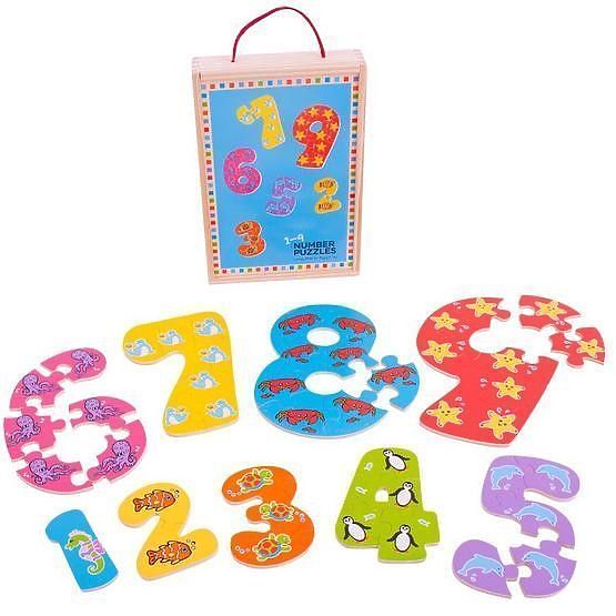 Puzzle Broje od 1 do 9 BJ