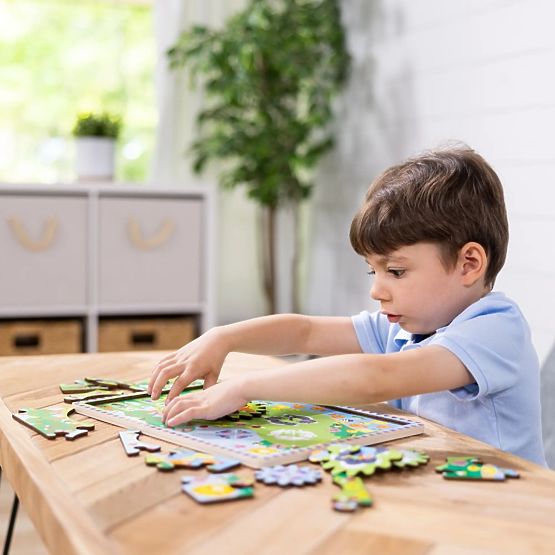 Puzzle s zupčanicima Utrka životinja