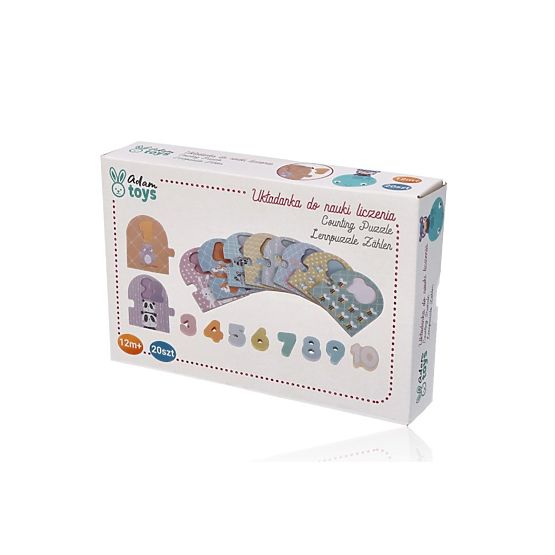 Puzzle za učenje brojenja 1-10
