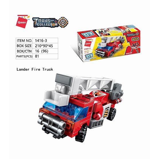 Qman Blazing Mars 1416 set 6v1