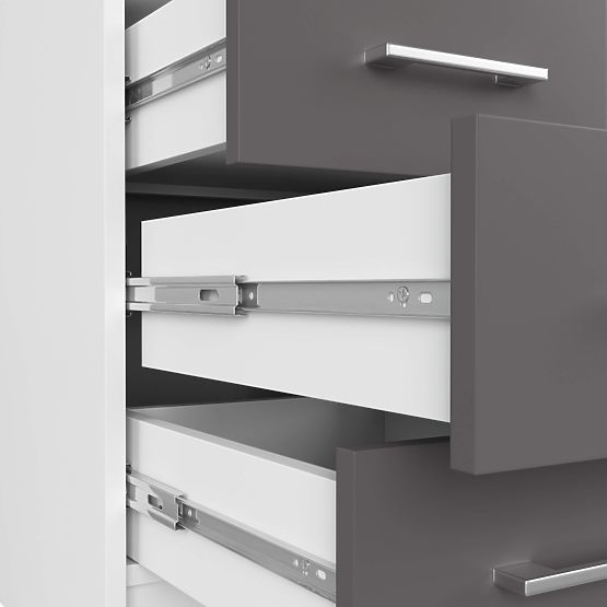 RADNI STOL ANA PK BIJELI / SIVI