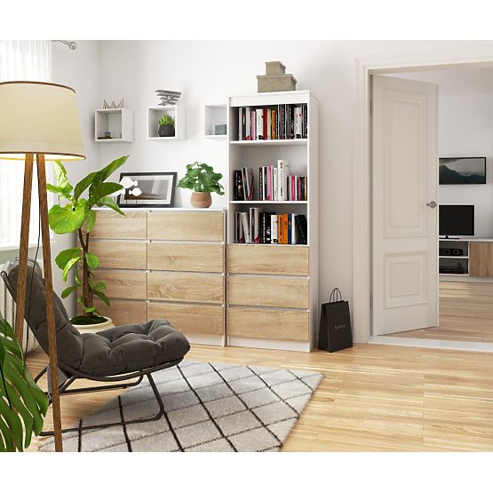 REGAL R60 3SZ 2P CLP PK BIJELA / SONOMA