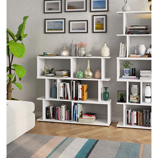 Regal s policama mini FIX - bijeli