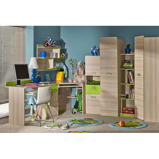 Rohový psací stůl L11