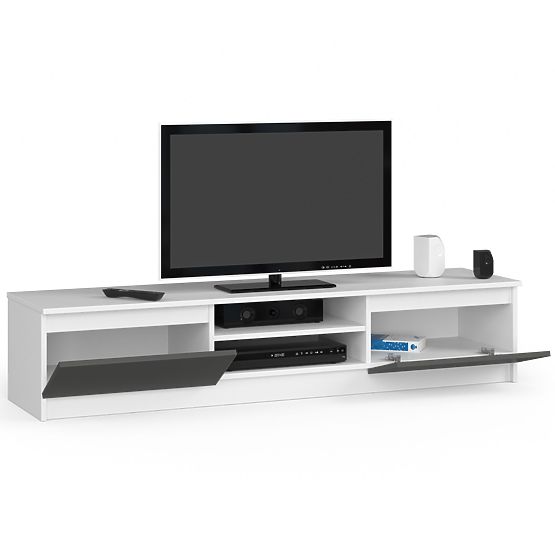 RTV KOMODA K160 CLP BIJELA / SIVA
