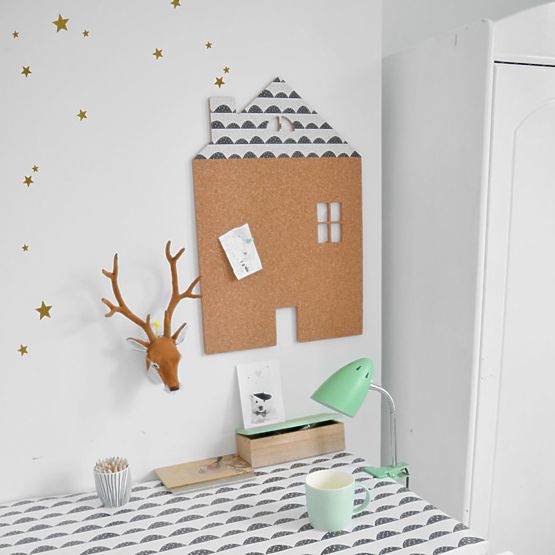 Samolepící nástěnka DEKORNIK - Bílý domek