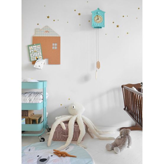 Samolepící nástěnka DEKORNIK - Modrý domek