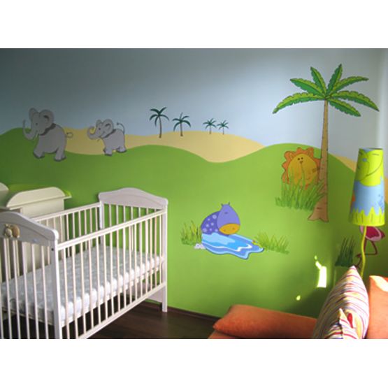 Samolepky na zeď Safari