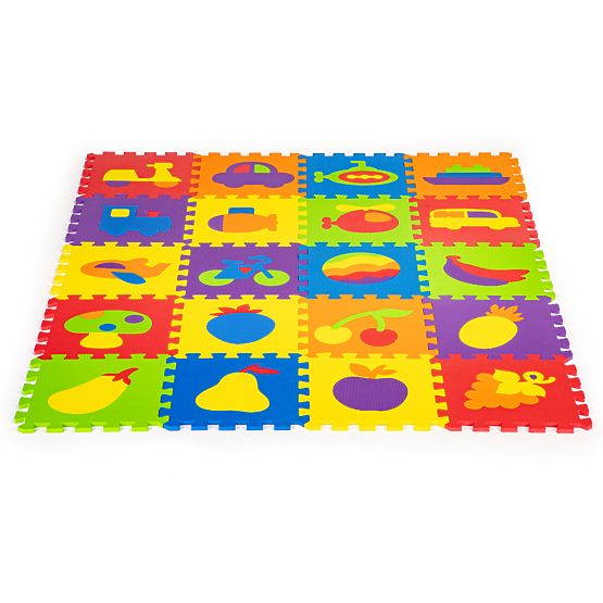 Šareni edukativni jastučić - puzzle puzzle