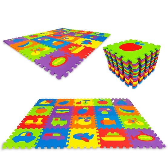 Šareni edukativni jastučić - puzzle puzzle