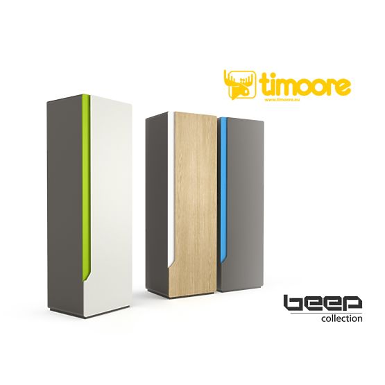 Šatní skříň Beep - jednodvéřová  POP