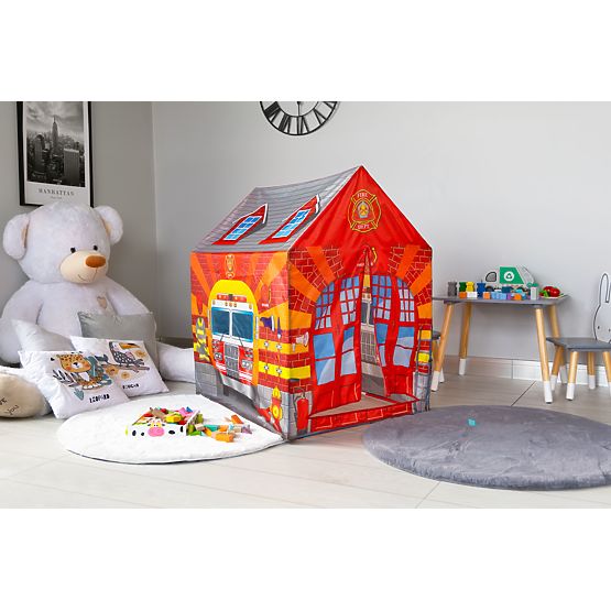 Šator za djecu s tunelom vatrogasna stanica igralište IPLAY
