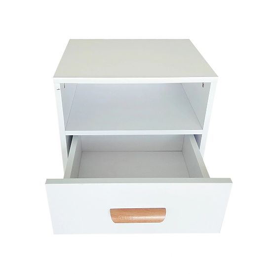 SCANDI noćni ormarić s ladicom