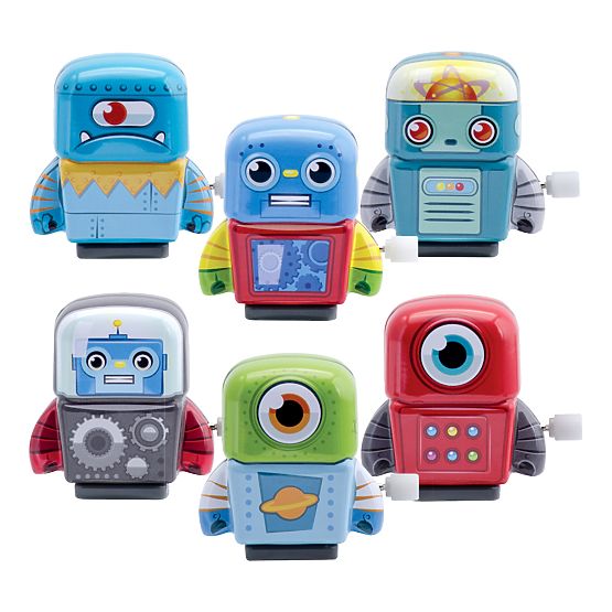 Schylling Namotajuci mini roboti 1 kom