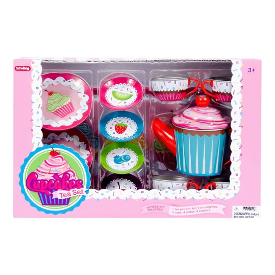 Schylling Set za čaj ukrašen muffinima