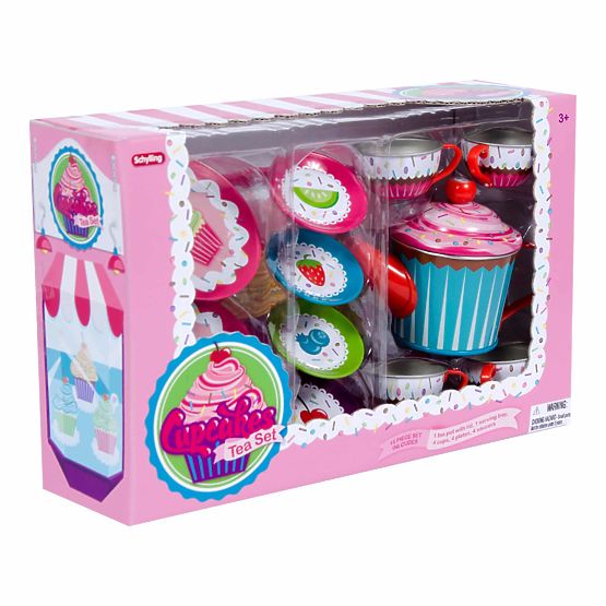 Schylling Set za čaj ukrašen muffinima