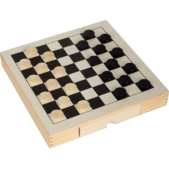 Set drvenih igara 3 u 1 - Šah, Dama, Mlin