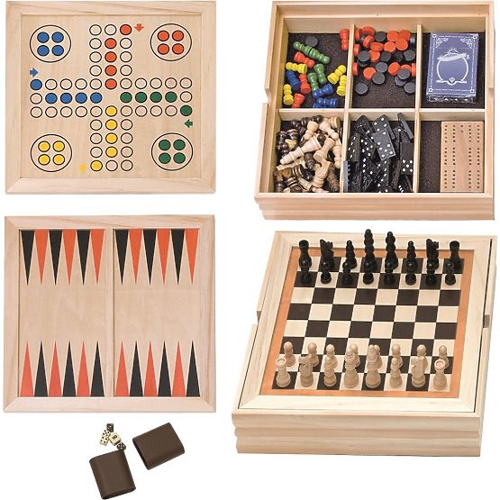 Set igara u drvenoj kutiji