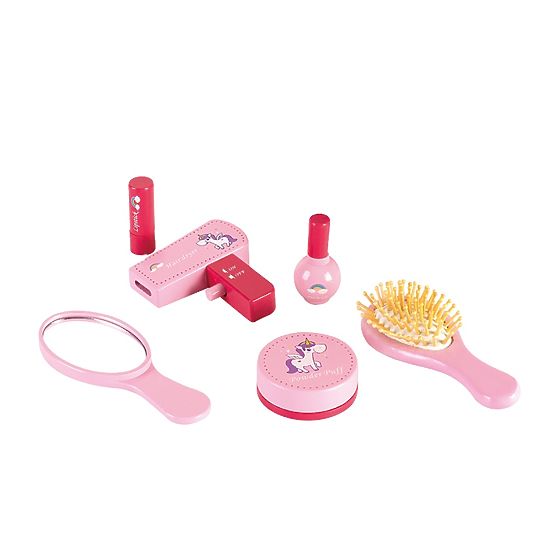 Set ljepote kozmetička torbica 6 kozmetičkih dodataka ECOTOYS