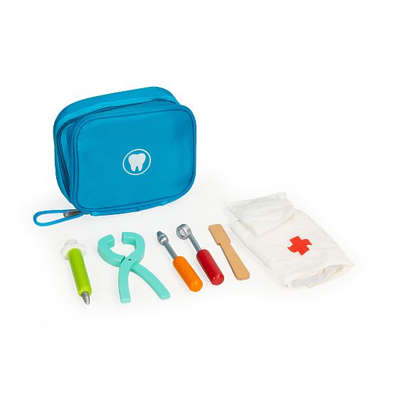 Set stomatologa torba sa 7 dodataka za djecu ECOTOYS