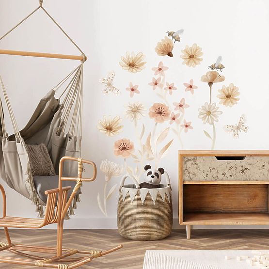 Set zidnih naljepnica - Livada