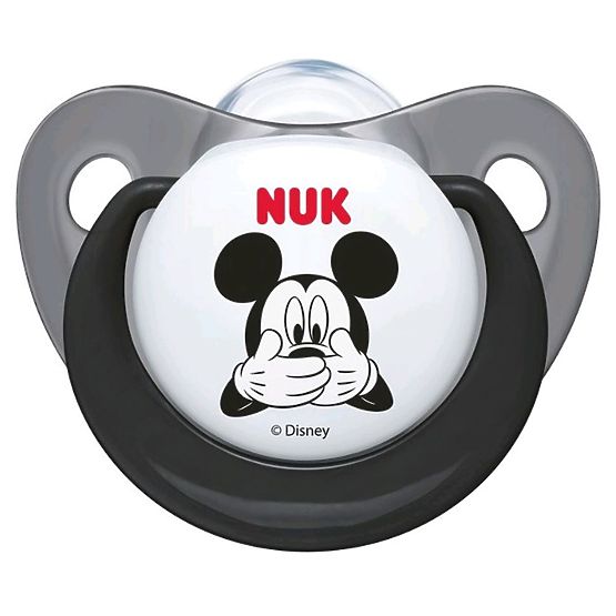 Šidítko NUK Trendline Mickey 6-18m šedé Šedá 6-18 m