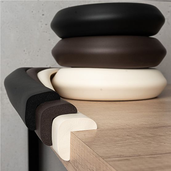 SIPO Zaštitna traka za rubove namještaja, bež - 1 kom