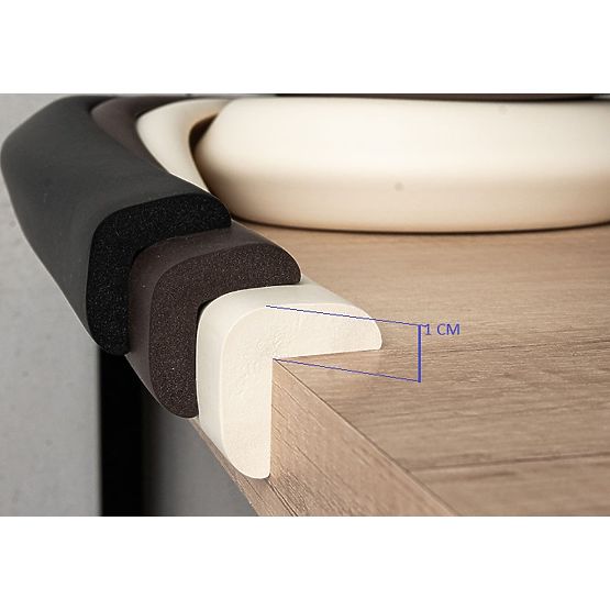 SIPO Zaštitna traka za rubove namještaja, bež - 1 kom