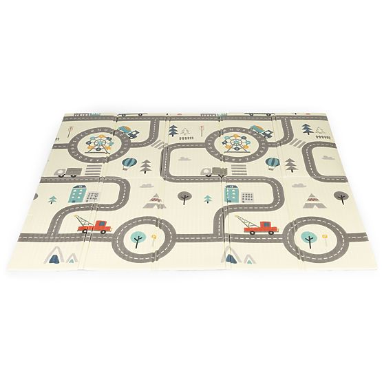 Sklopiva obostrana pjenasta edukativna podloga velika torba ECOTOYS