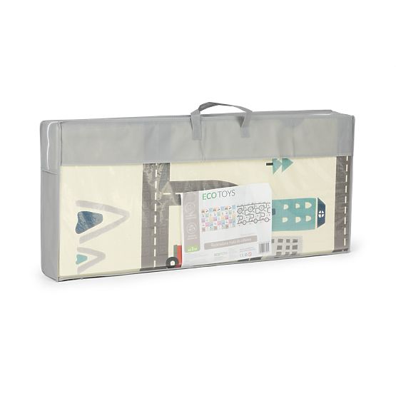 Sklopiva obostrana pjenasta edukativna podloga velika torba ECOTOYS