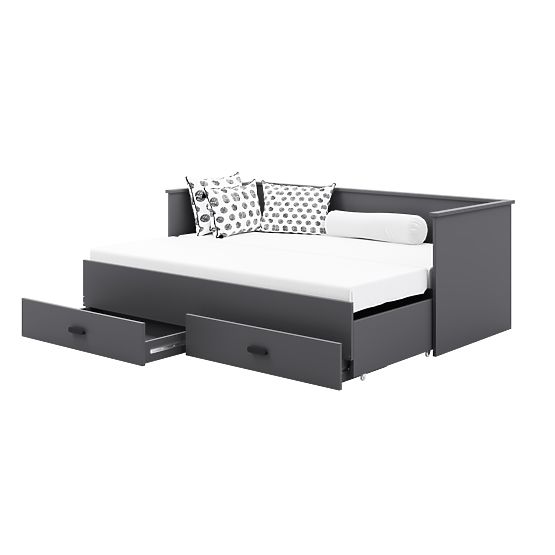 Sklopivi krevet HELIOS 200x80 cm - sivi