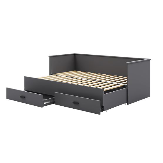 Sklopivi krevet HELIOS 200x80 cm - sivi