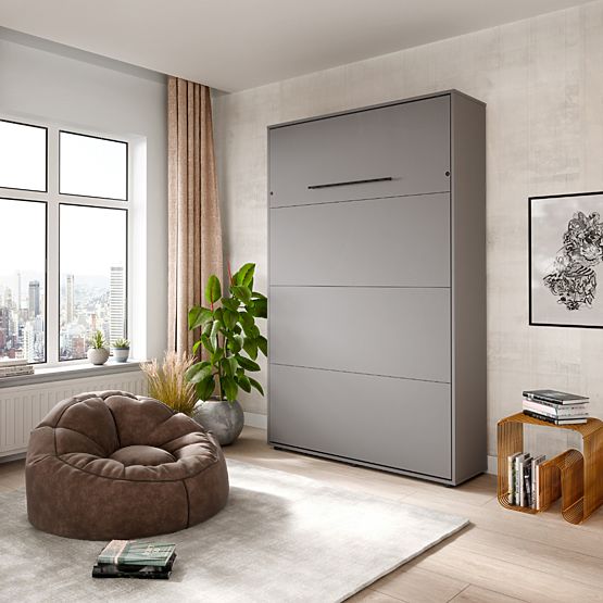 Sklopivi krevet KOBI VERTO 140x200 Siva 1 kom