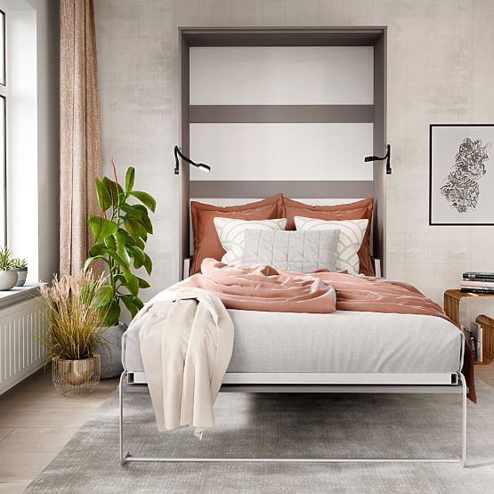 Sklopivi krevet KOBI VERTO 160x200 Siva 1 kom