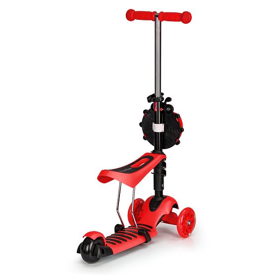 Skuter i izbacivač Bubamara - crvena