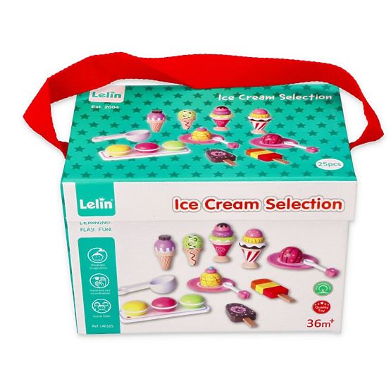 Sladoled - set za sladoled 25 art - drvena igračka