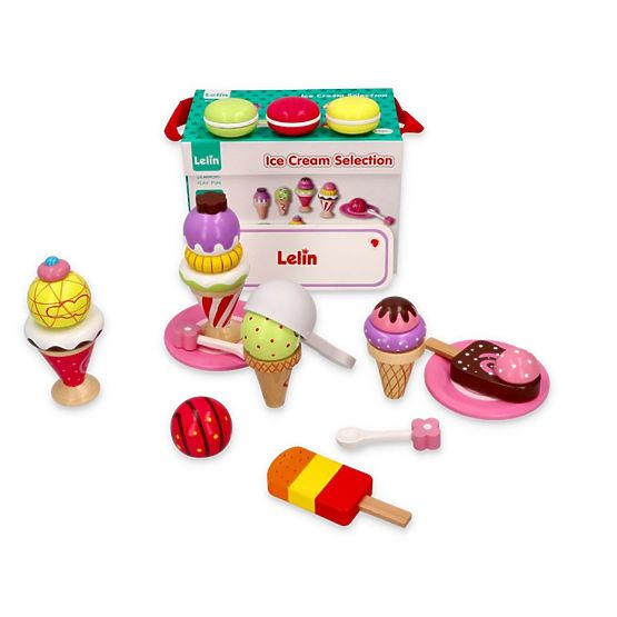 Sladoled - set za sladoled 25 art - drvena igračka