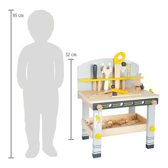 small foot Dječja radna klupa kompaktna Miniwob