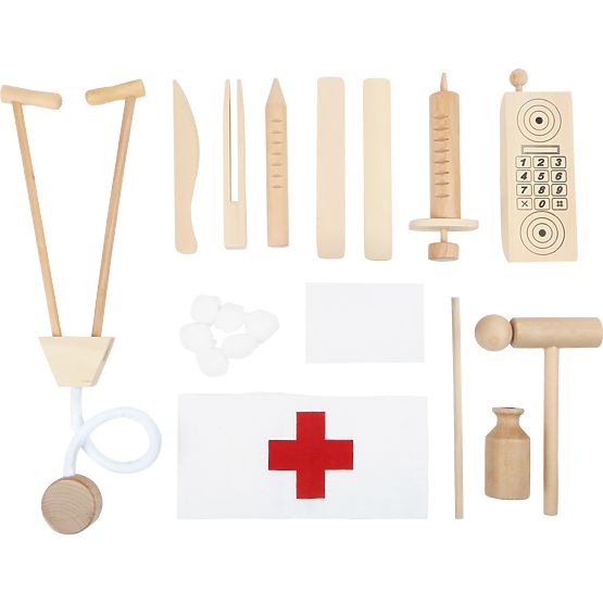 small foot Drvena dječja liječnički kovčeg