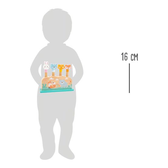 Small Foot drvena igra gađanja životinja